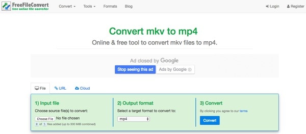 mkv to mp4 converter online